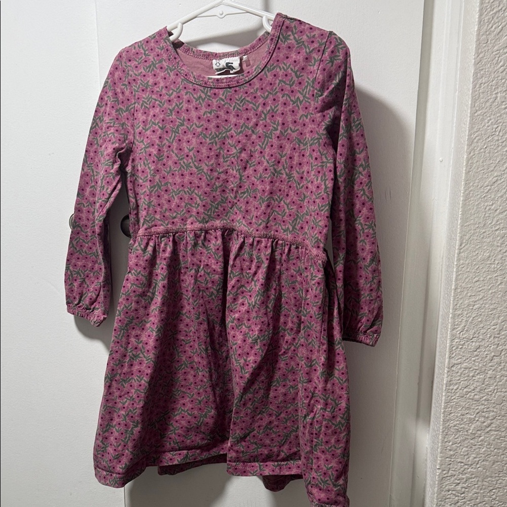 Cotton On Kids Purple Floral Kids Dress
